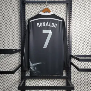 14-15 Real Madrid third away long sleeve 11