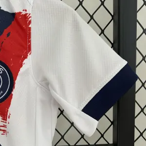 24-25 PSG Away Kid Kits Youth Apparels Sport AAAAJersey Yupoo 5