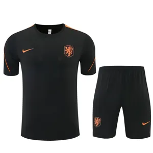2026 Netherlands Mens Kit Black Aldult Training Suit Yupoo 5 4