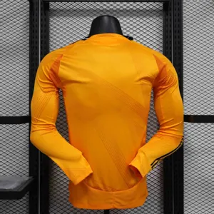 24-25 Real Madrid Away Long Sleeve Kit Player Version Shirt Sport AAAAJersey Yupoo 3