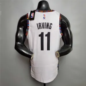 Irving #11 Brooklyn Nets City version white 5