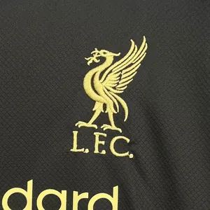 25-26 Liverpool Black Gold Edition Shirt Football Apparel AAAAJersey Wholesale Yupoo 5