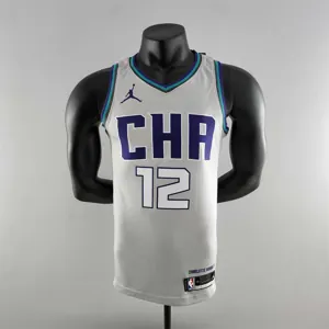 2019 Oubre jr. #12 Charlotte Hornets Grey NBA Jersey