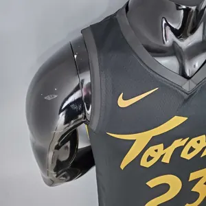 2021 VANVLEET#23 Raptors black gold 2