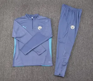 24-25 Manchester City Long Sleeve Training Suit Football Shirts 2