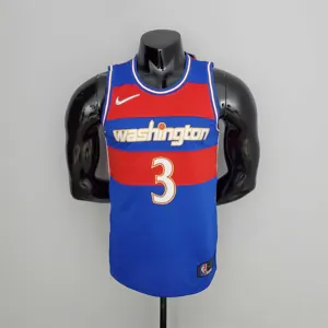 2022 Season BEAL#3 Talent City Edition Blue Red NBA Jersey
