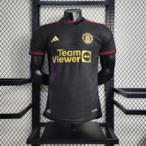 23-24 Manchester United Black Special Edition Player Version Size S-XXL