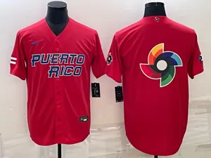 Puerto Rico 2023 World Cup Baseball Jerseys 24