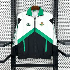 95-96 Real Betis Retro Windbreaker Jackets Yupoo