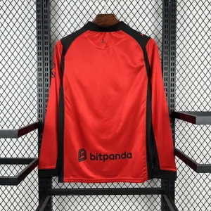 26-27 AC Milan Mens Fourth Away Kit Football Long Sleeve T-Shirt AAAAJersey Supply Yupoo 2