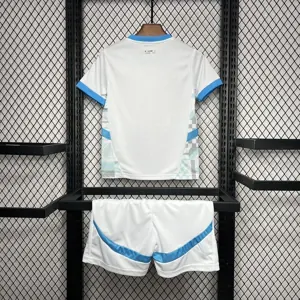 24-25 Marseille Home Kid Kits Youth Apparels Sport AAAAJersey Yupoo 4