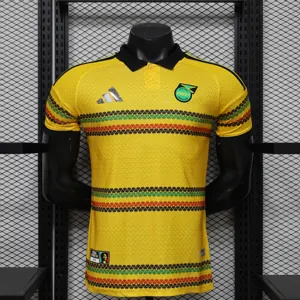 2026 Mens Jamaica x Bob Marley Home Kit Player Version Soccer T-Shirt AAAAJersey Supply Yupoo