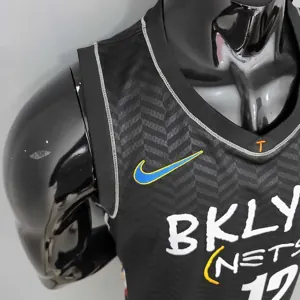 New Brooklyn Nets HARRIS#12 City Edition Black 8