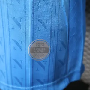 25-26 Napoli Home Player Version Kit Football T-Shirt Sport Summer Clothes AAAAJersey Supply Yu 7