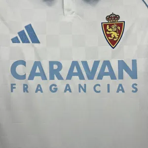 25-26 Real Zaragoza Home Kit Football Uniforms Sport AAAAJersey Dropshipping Yupoo 3