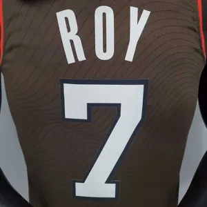 2021 ROY#7 Trail Blazers City Edition Brown 1