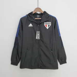 22-23 Sao Paulo black windbreaker
