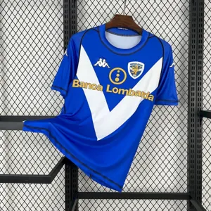 03-04 Brescia Home Retro Kit Vintage Shirt AAAAJersey Supplier Yupoo
