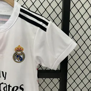 14-15 Real Madrid Kids Retro Home Kit Cheap Jerseys Yupoo 9