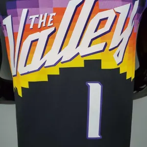 New BOOKER#1 Suns City Edition Black 6