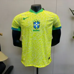 2024 Brazil Home Kit Player Version Shirt Jersey Supplier Yupoo