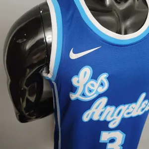 Retro night DAVIS #3 Lakers blue 4