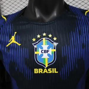 2026 World Cup Brazil Away Soccer Shirt Player Version 6