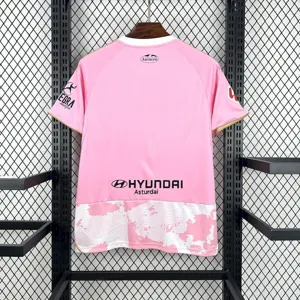 25-26 Real Oviedo Special Edition Pink T-Shirt Football Apparels AAAAJersey Wholesale Yupoo 2