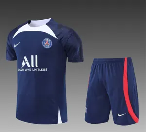 22-23 PSG Training Short Sleeve Kit Blue