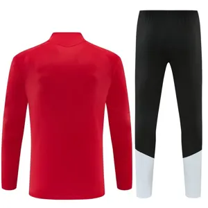 2026 Spain Mens Kit Red Half-Pull Training Suit Yupoo 7 4