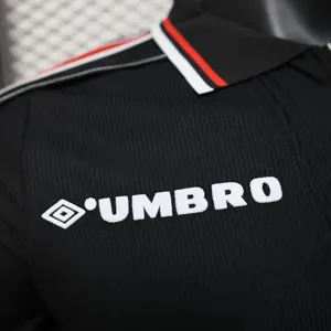 98-99 Manchester United Black Retro Kit Player Version Shirt AAAAJersey Wholesale Yupoo 4