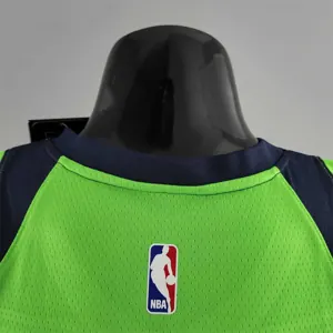 Minnesota Timberwolves EDWARDS#1 Air Jordan NBA Jersey Blue 3