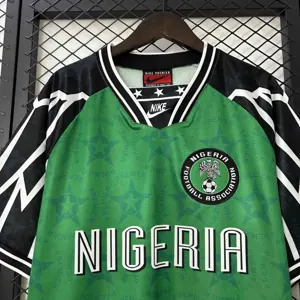 94-95 Nigeria Home Retro Kit Vintage Shirt AAAAJersey Supplier Yupoo 5