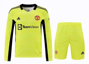 21-22 Manchester United green goalkeeper long sleeve 19