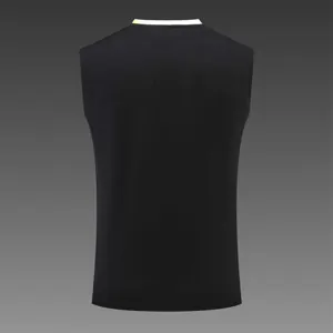 22-23 Dortmund vest training suit kit black and white 9