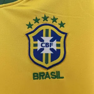2010 Brazil Home Retro Kit Vintage Shirt Football AAAAJersey Supplier 1
