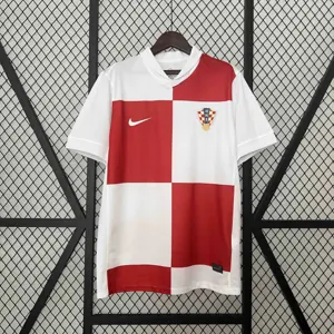 2024 Croatia Home Kit UEFA Euro Shirt Jerseys Supllier Yupoo