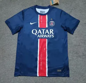 24-25 PSG Home Champions of Europe 2025 Kit Football T-Shirt AAAAJersey Wholesale Yupoo-1 4