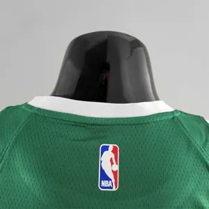 Boston Celtics IRVING#11 Green Gold NBA Jersey 4