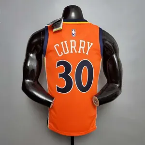 New Warriors CURRY#30 Orange 7
