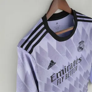 22-23 Real Madrid away long sleeve 1