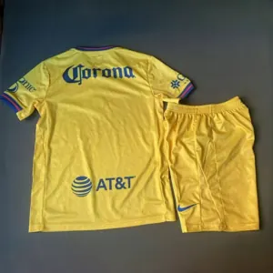 24-25 Club America Home Kid Kits Youth Apparels Sport AAAAJersey Yupoo 1