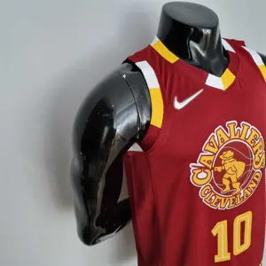 2022 Cleveland Cavaliers GARLAND#10 Urban Edition Red NBA Jersey 8