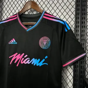 24-25 Inter Miami Special Edition Black Kit Football Uniform AAAAJerseys Dropshipping Yupoo 4