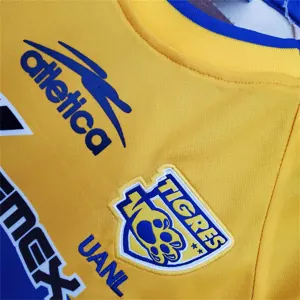 01-02 Tigres UANL Home Retro Kit Soccer Jerseys Yupoo 1