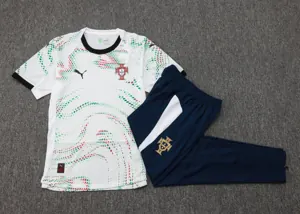 2025 Portugal Away Player Version Training Kits Football Tracksuits 2