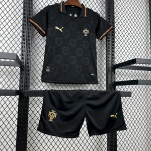 2026 World Cup Portuga Away Kids Kit Soccer Youth Apparels AAAAJersey Supply Yupoo 3