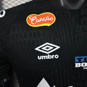 25-26 Santos Black Kit Player Special Edition Soccer AAAAJersey Yupoo 3