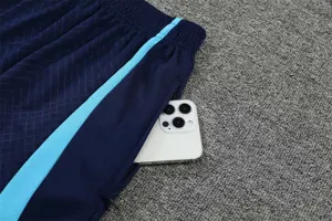 22-23 Atletico Madrid Training Short Sleeve Kit Blue 1
