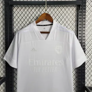 21-22 Arsenal White Size S-XXL Soccer Jersey 2